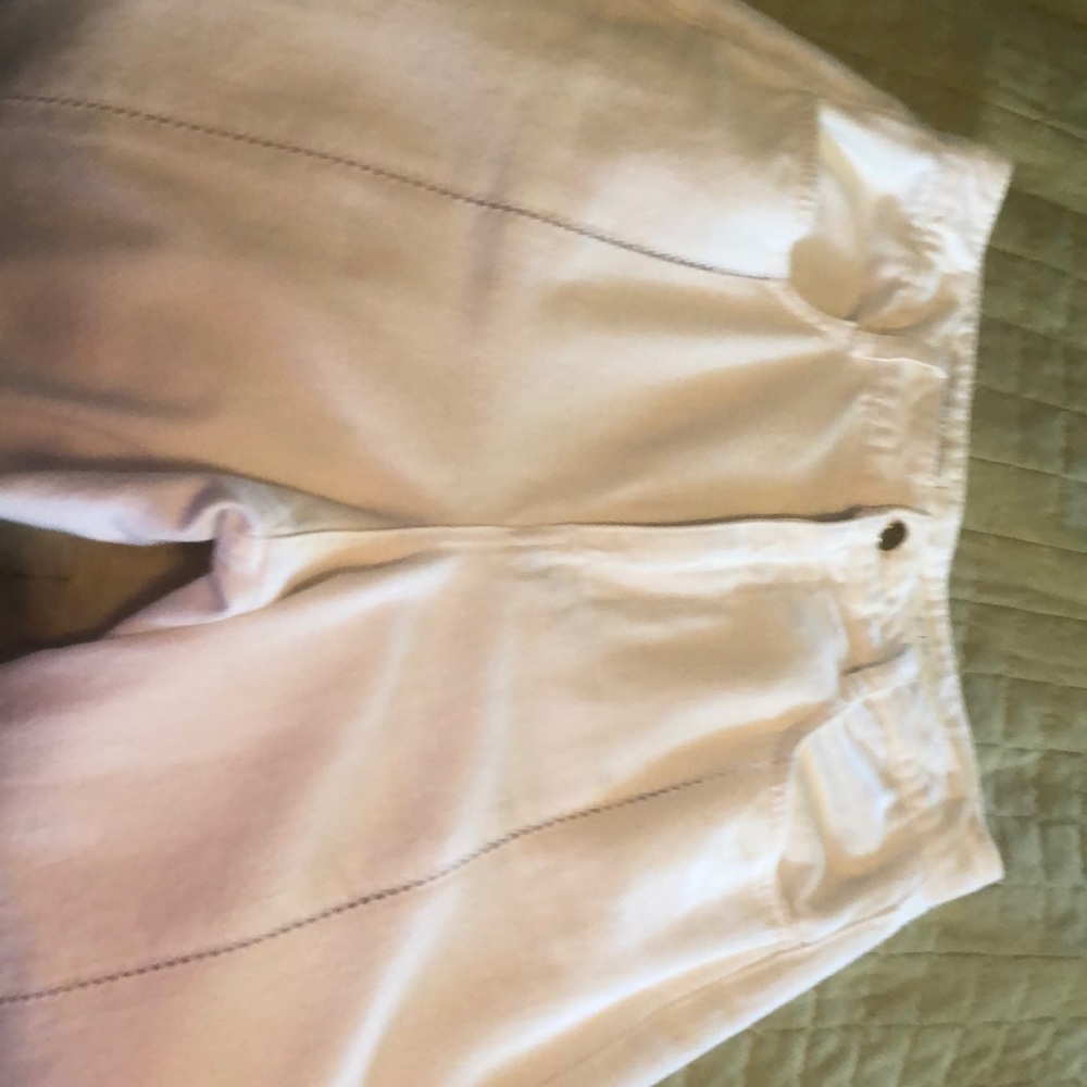 Pilcro white denim wide leg from anthropologie